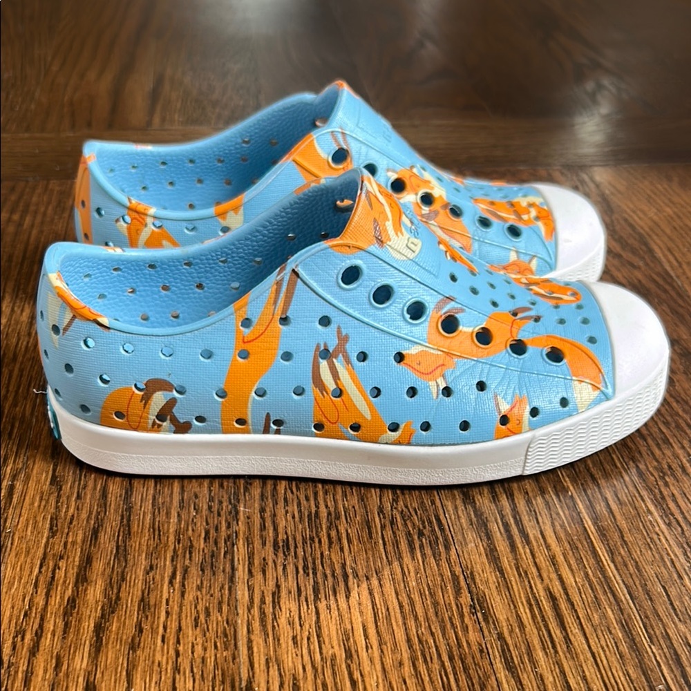 Natives Jefferson Blue Fox Print Shoes